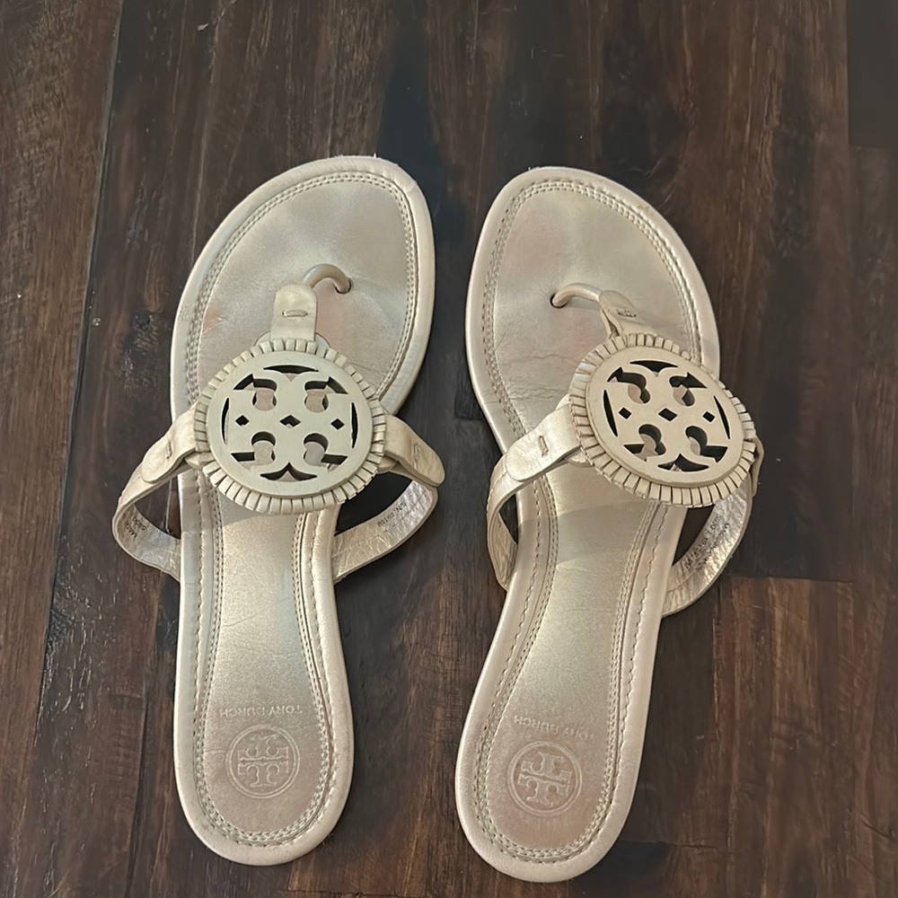 Tory Burch Women's Gold Sandals